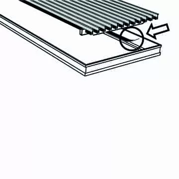 Mini Canal Akoestische strip